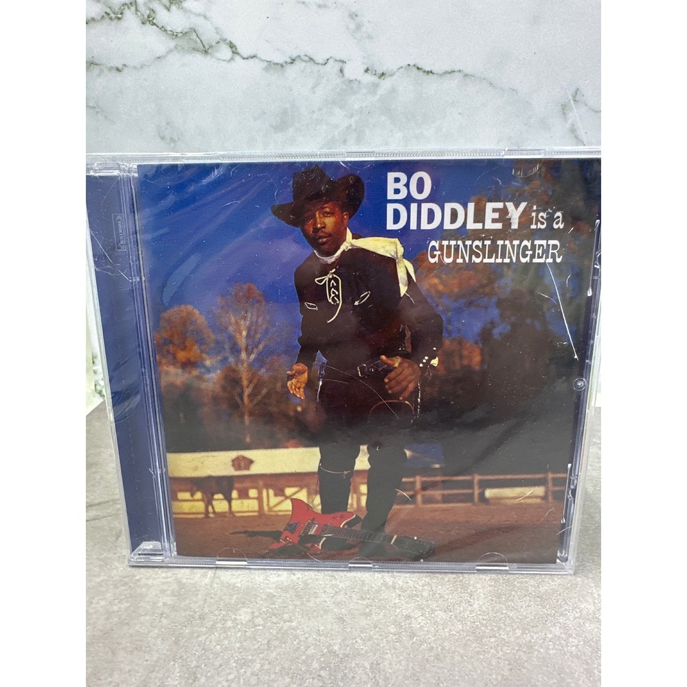 Bo Diddley Is a Gunslinger CD Hallmark Music Reissue Blues Rock R&B New